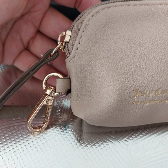 Juicy Couture Mini Clip On Bag Coin Purse Mini Wallet 4 COLORS TO CHOOSE - Picture 14 of 16
